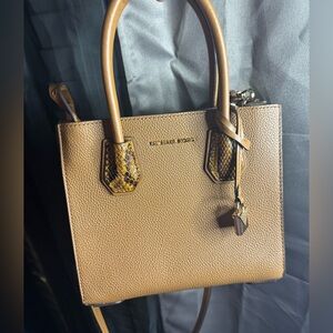 Michael Kors Mercer Medium Pebbled Leather Crossbody